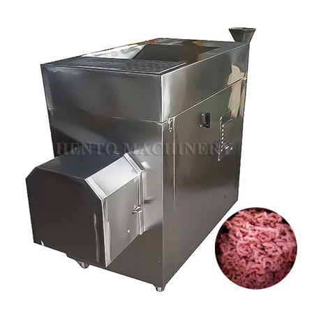 اللحوم مع آلة القدر من العظام
