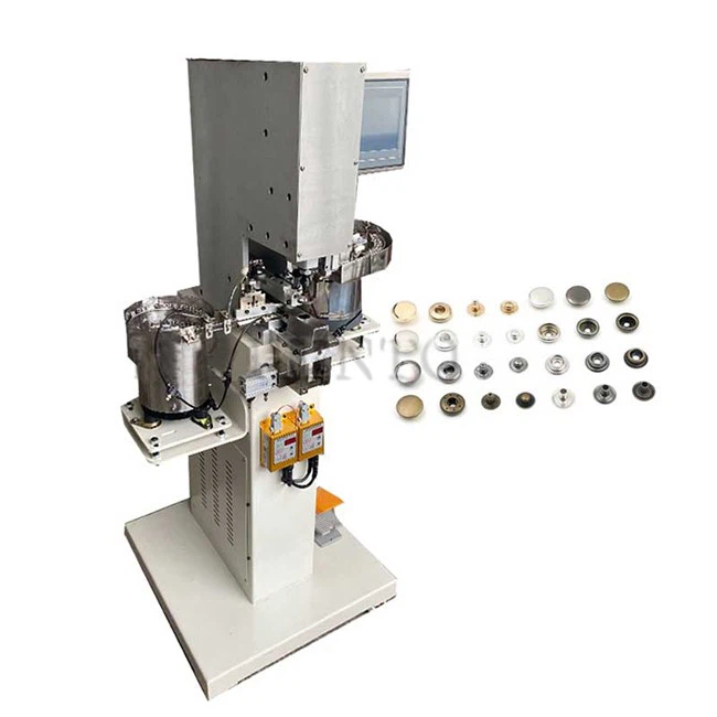Snap Button Attaching Machine