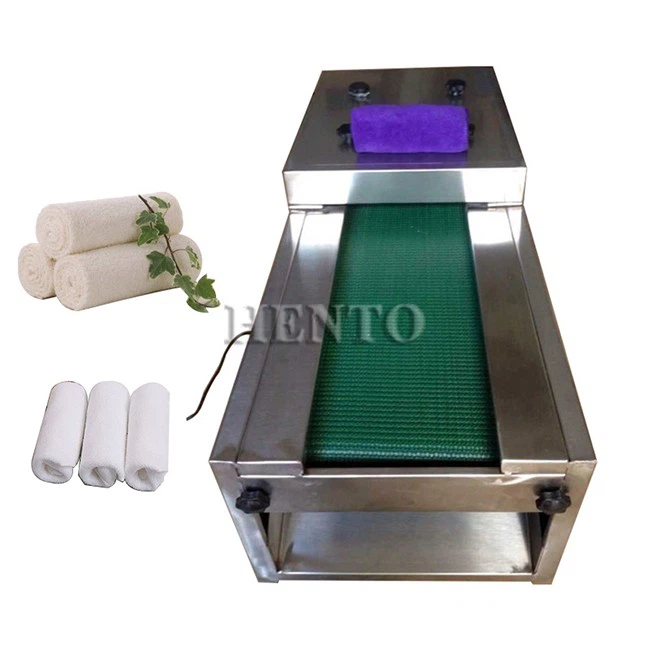 towel rolling machine